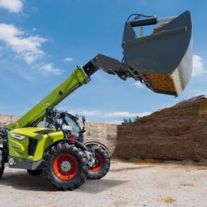 CLA расширяет линию телескопической погрузки Scorpion 848