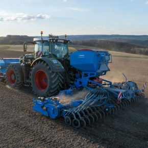 Печатные, сложенные, пневматические: уникальный Lemken Solitair Mf Seederer