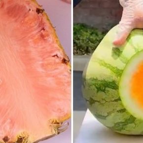 В США появились оранжевые арбузы и розовые ананасы