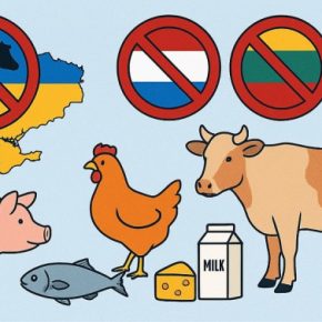 Украина запретила ввоз животных и продуктов из Нидерландов, Литвы и Испании из-за вспышек заболеваний