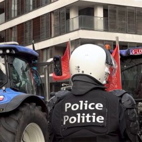 Тысячи фермеров протестуют в Брюсселе: не обошлось без столкновений