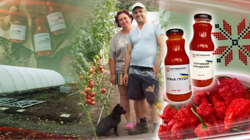 Ветеран из Киевской области делает крафтовые соусы