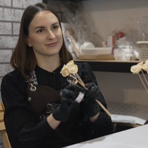 Букет, который хочется съесть: шоколадные вареники из Тернополя стали хитом