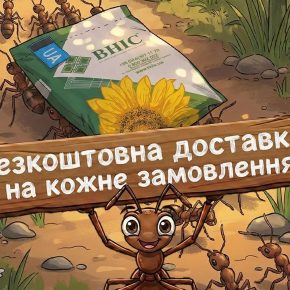 Специальное предложение от ВНИС — бесплатная доставка семян по Украине.