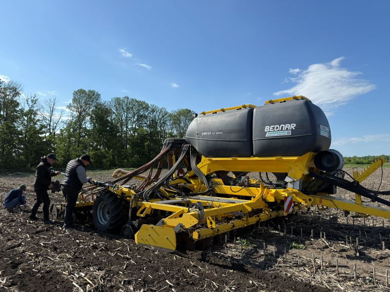 Соевый демополигон в Винницкой области