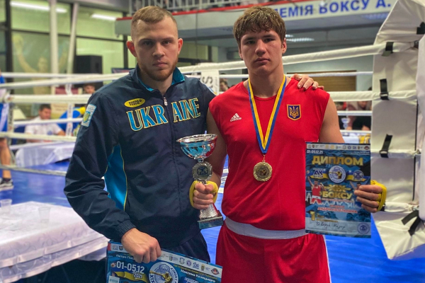 Боксер из Тернопольщины Назар Чеверда – победитель Всеукраинского турнира по боксу