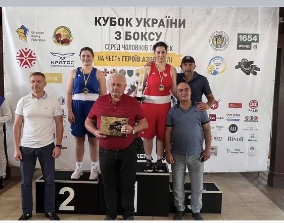 Боксерши по педагогическому добыли медали Кубка Украины 