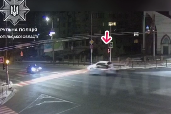 ДТП в Тернополе: разыскивают водителя авто Nissan, столкнувшегося с BMW