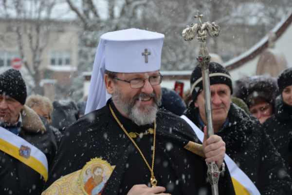 Глава УГКЦ Святослав освятил Юбилейный крест Чертковы