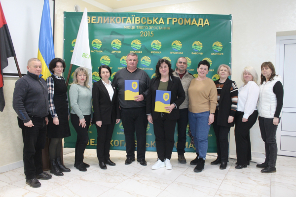 Председатель Великогаевской ОТГ Олег Кохман подписал меморандум о сотрудничестве с обществом на Херсонщине