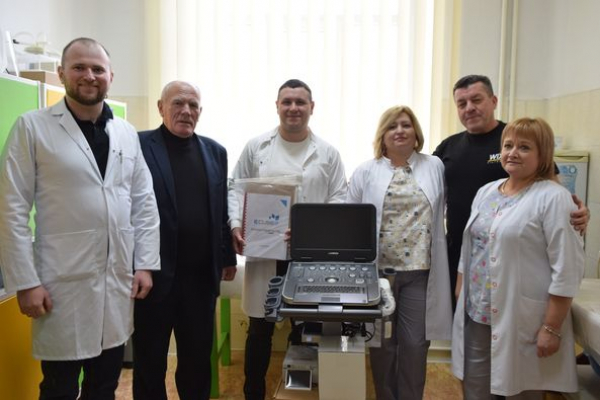 Больница на Тернопольщине получила медицинское оборудование от польского фонда