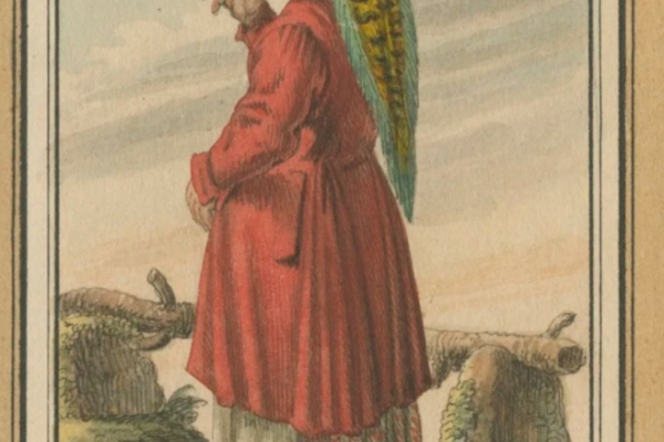 Жители Язловца на картинках 1830-х годов