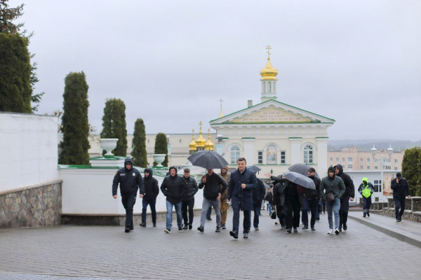 Михаил Головко лично во главе рабочей группы проверял Почаевскую Лавру