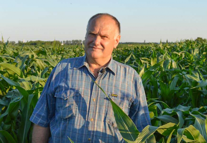 В Киевской области фермер изобрел катки собственной конструкции