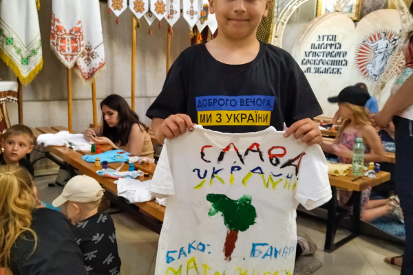  В Тернопольской области для детей-переселенцев организовали однодневный лагерь
