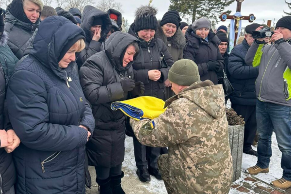 На Тернопольщине похоронили воина знаменитой 44-й бригады Александра Петрика