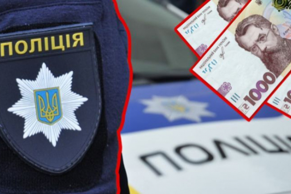 В Тернопольской области водитель давал патрульным взятку 20000 грн