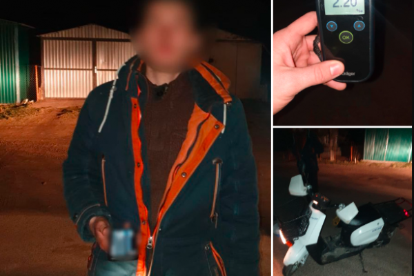 В Тернопольской области за ночь поймали троих п&rsquo 'яных водителей