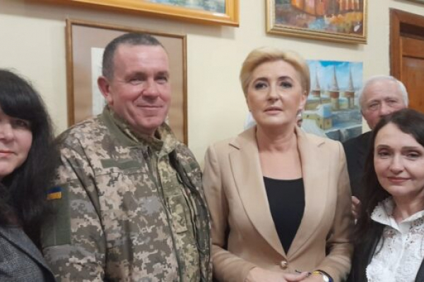 В Тернопольскую область пришла жена президента Польши