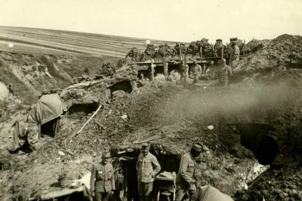Деревня Задаров на фото 1915 года