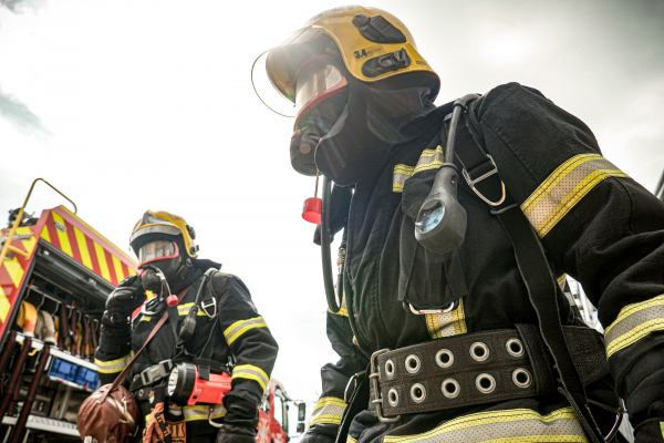 Тернопольские спасатели провели пожарно-тактическое обучение
