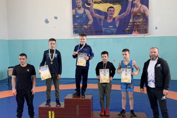 Тернополяне получили семь медалей на Чемпионате по греко-римской борьбе
