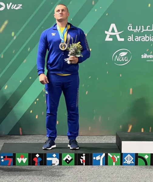 Тернополянин Вадим Стецюк медали на соревнованиях в Саудовской Аравии