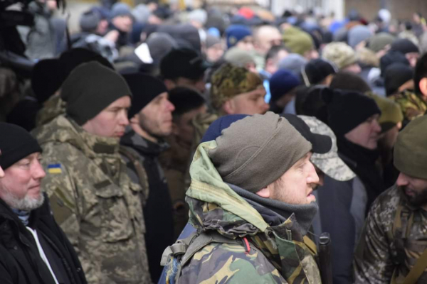 Тысячи мужчин вступили в ряды отдельной бригады территориальной обороны Тернопольщины