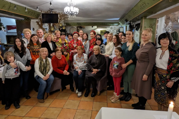 В Тернополе для женщин из числа ВПЛ организовали рождественское угощение