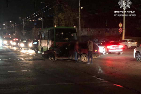 В Тернополе два ДТП с пострадавшими