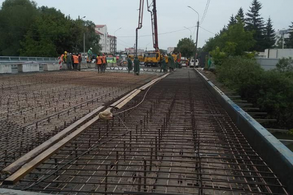 В Тернополе построили первый в Украине мост с использованием стеклопластиковой арматуры