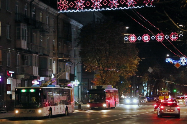 В Тернополе в новогоднюю ночь городской общественный транспорт будет курсировать до утра