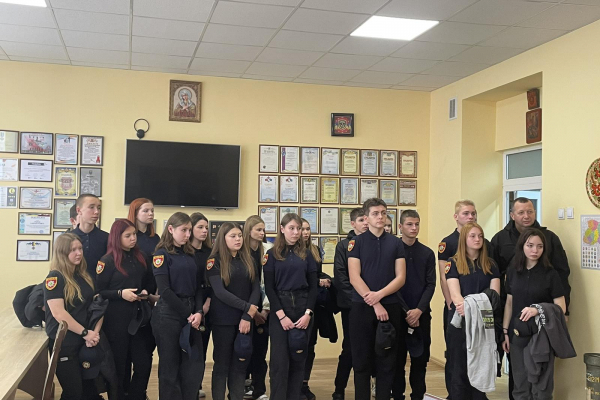 Ученики Юнацкого «Бережанские шерифы» посетили с экскурсией Тернопольский колледж