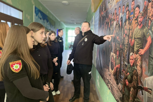 Ученики Юнацкого «Бережанские шерифы» посетили с экскурсией Тернопольский колледж