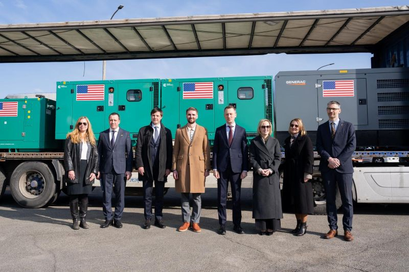 Правительство США предоставило Украине генераторы для орошения