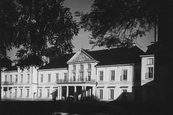 Вишневецкий дворец на ретро фото