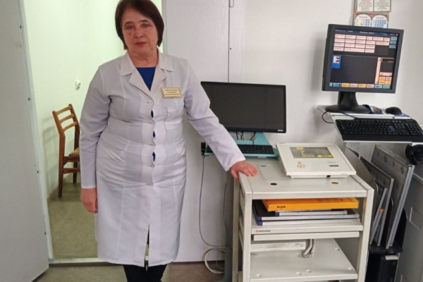 Вишневецкое общество на Тернопольщине получило современный рентгенографический комплекс от Программы USAID DOBRE