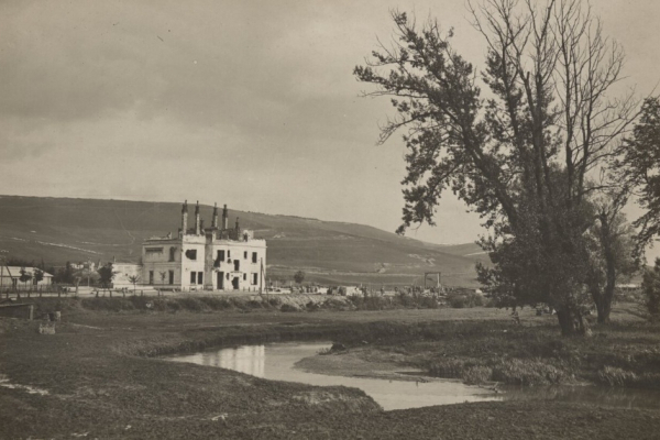 Разрушенный город Бережаны на фото 1915-1917 гг.
