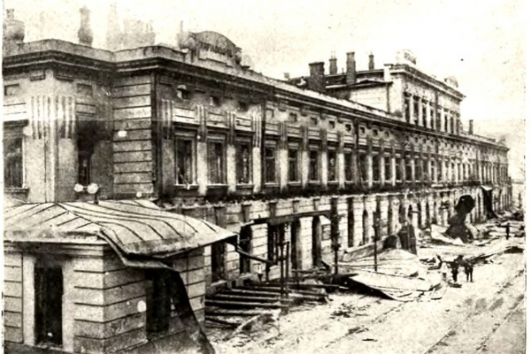 Разрушенный Тернополь на фото июля 1917 года 