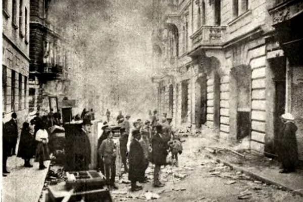 Разрушенный Тернополь на фото июля 1917 года